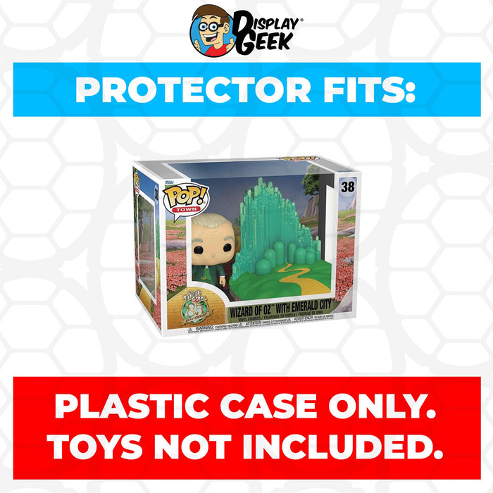 Pop Protector for Wizard of Oz with Emerald City #38 Funko Pop Town - for just $14.99! 