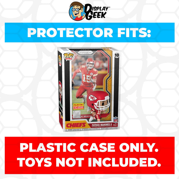 Pop Protector for Patrick Mahomes Kansas City Chiefs #10 Funko Trading Cards - Just $16.99! Shop now at Retro Gaming of Denver