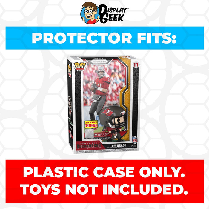 Pop Protector for Tom Brady Tampa Bay Buccaneers #11 Funko Trading Cards - Just $16.99! Shop now at Retro Gaming of Denver