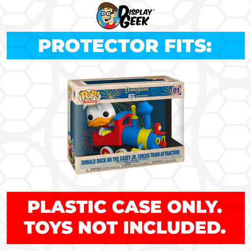 Pop Protector for Donald Duck on the Casey Jr. Circus Train Funko Pop Trains - Just $13.99! Shop now at Retro Gaming of Denver