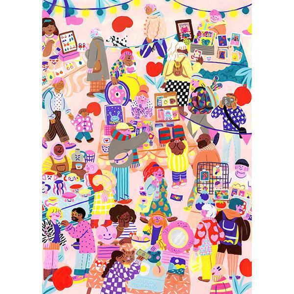 Pop-Up Market 1000 Piece Jigsaw Puzzle Holiyay - for just $29.99! 