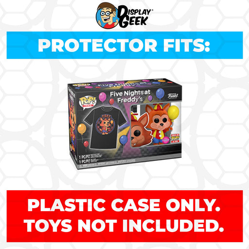 Pop Protector for Pop & Tee Balloon Foxy Flocked #907 Funko Box - Just $13.99! Shop now at Retro Gaming of Denver