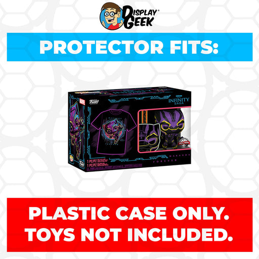 Pop Protector for Pop & Tee Black Panther Blacklight #891 Funko Box - Just $13.99! Shop now at Retro Gaming of Denver