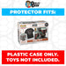 Pop Protector for Pop & Tee Boba Fett Metallic #462 Funko Box - for just $13.99! 