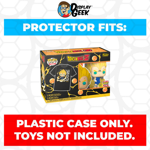 Pop Protector for Pop & Tee Majin Vegeta Glow #862 Funko Box - Just $13.99! Shop now at Retro Gaming of Denver