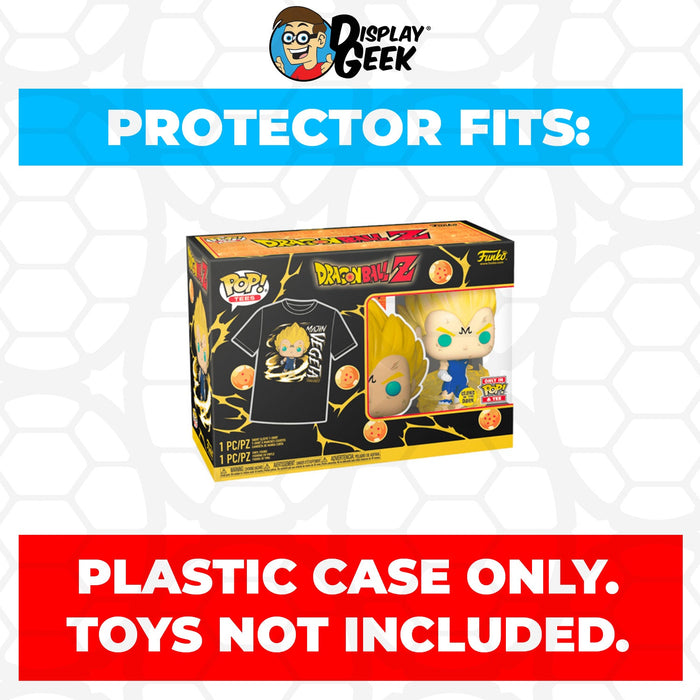 Pop Protector for Pop & Tee Majin Vegeta Glow #862 Funko Box - Just $13.99! Shop now at Retro Gaming of Denver