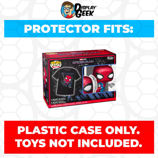 Pop Protector for Pop & Tee Spider-Man No Way Home Diamond #1138 Funko Box - Just $13.99! Shop now at Retro Gaming of Denver