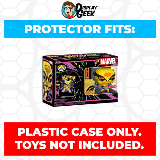 Pop Protector for Pop & Tee Wolverine Blacklight #802 Funko Box - Just $13.99! Shop now at Retro Gaming of Denver