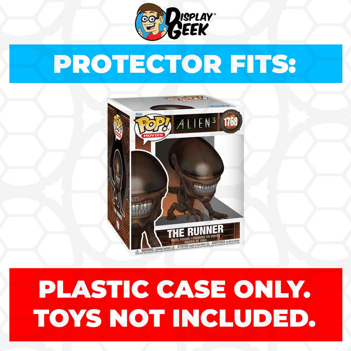 Pop Protector for 6 inch The Runner #1768 Super Size Funko Pop - for just $13.99! 