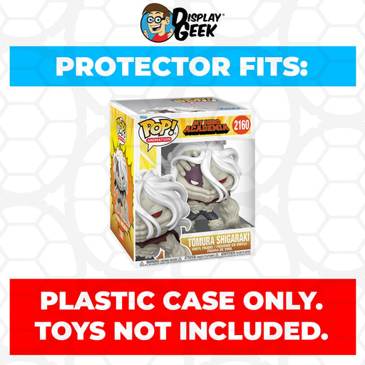 Pop Protector for 6 inch Tomura Shigaraki #2160 Super Size Funko Pop - for just $13.99! 