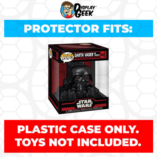 Pop Protector for Darth Vader on Throne #745 Funko Pop Deluxe - for just $13.99! 