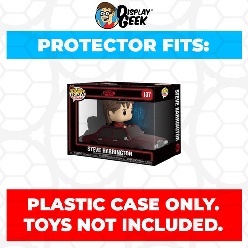 Pop Protector for Steve Harrington #137 Funko Pop Rides - for just $13.99! 