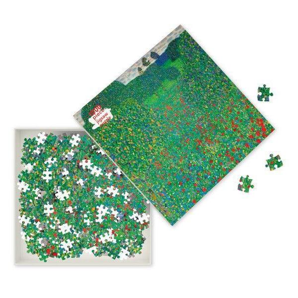 Poppy Field by Gustav Klimt 1000 Piece Jigsaw Puzzle Flame Tree - for just $19.99! 