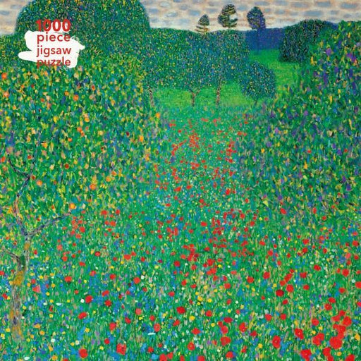 Poppy Field by Gustav Klimt 1000 Piece Jigsaw Puzzle Flame Tree - for just $19.99! 