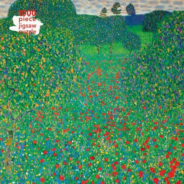 Poppy Field by Gustav Klimt 1000 Piece Jigsaw Puzzle Flame Tree - for just $19.99! 