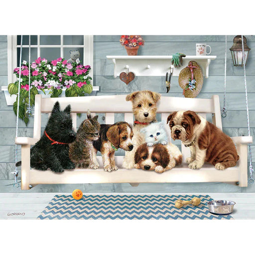 Porch Pals 350 Piece Family Jigsaw Puzzle Cobble Hill - for just $17.99! 