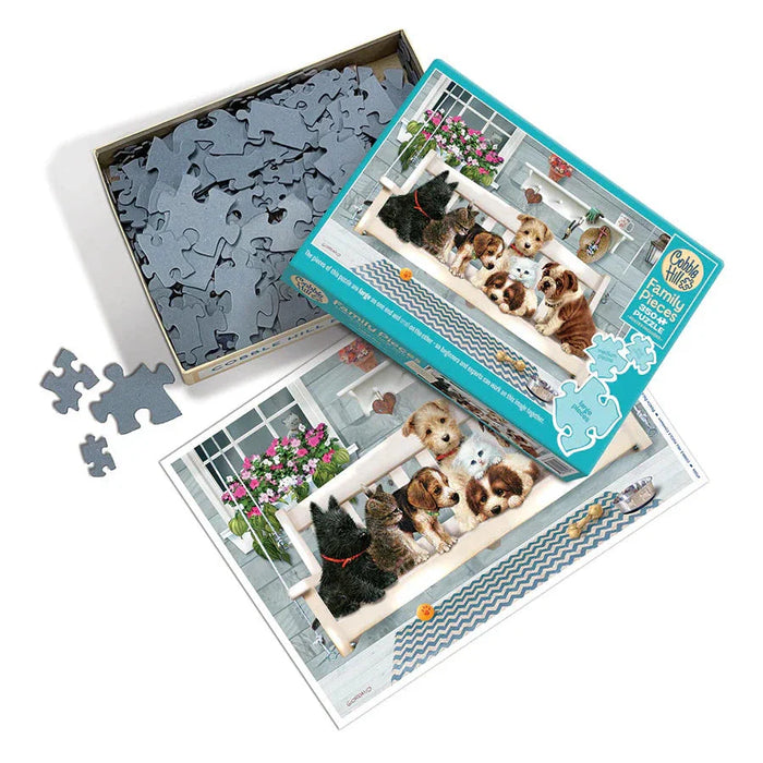 Porch Pals 350 Piece Family Jigsaw Puzzle Cobble Hill - for just $17.99! 
