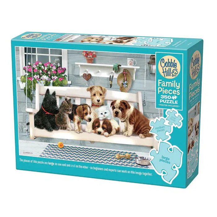Porch Pals 350 Piece Family Jigsaw Puzzle Cobble Hill - for just $17.99! 