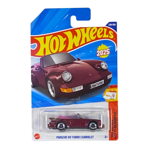 Hot Wheels Porsche 911 Turbo Cabriolet - Then and Now Series 10/10 - for just $1.79! 