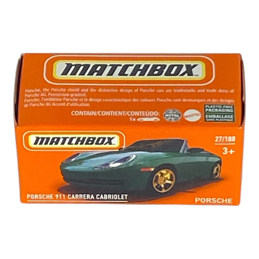 Matchbox Porsche 911 Carrera Cabriolet - Power Grabs - Matchbox Series 27/100 - for just $1.79! 