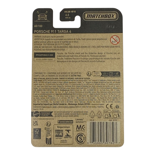 Matchbox Porsche 911 Targa 4 - Matchbox Series 60/100 - for just $1.79! 