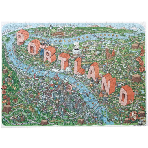 Portland 1000 Piece Jigsaw Puzzle Birdie - for just $32.99! 