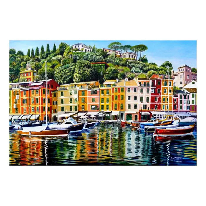Portofino on Reflection 1000 Piece Jigsaw Puzzle HOP - for just $24.99! 