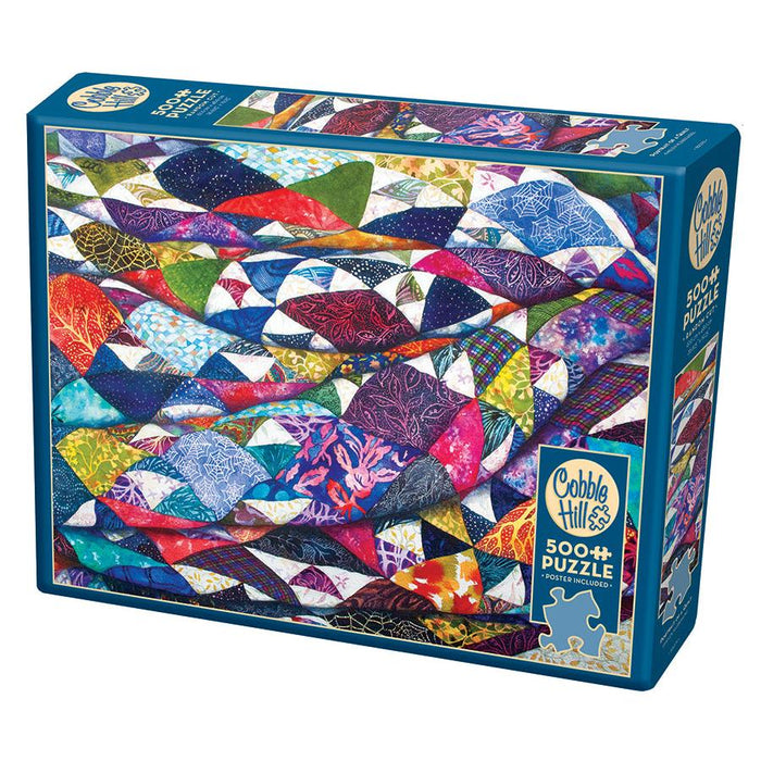 Portrait of a Quilt 500 Piece Jigsaw Puzzle Cobble Hill - for just $17.99! 