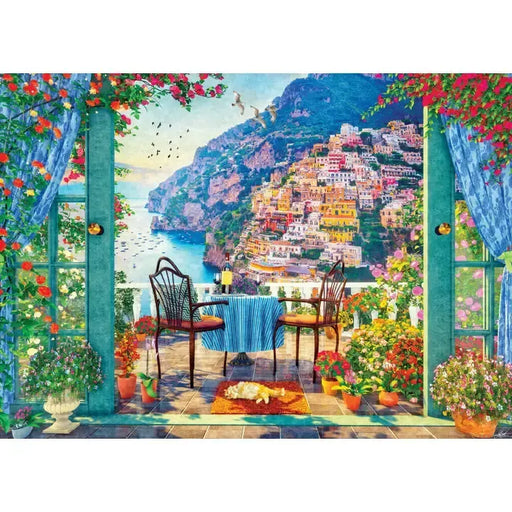 Positano Balcony 1000 Piece Jigsaw Puzzle Peter Pauper - for just $19.99! 