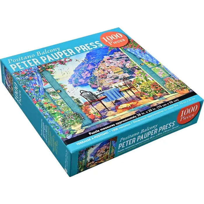 Positano Balcony 1000 Piece Jigsaw Puzzle Peter Pauper - for just $19.99! 