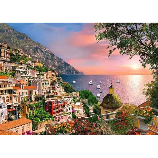 Positano Italy 500 Large Piece Jigsaw Puzzle Ravensburger - for just $24.99! 