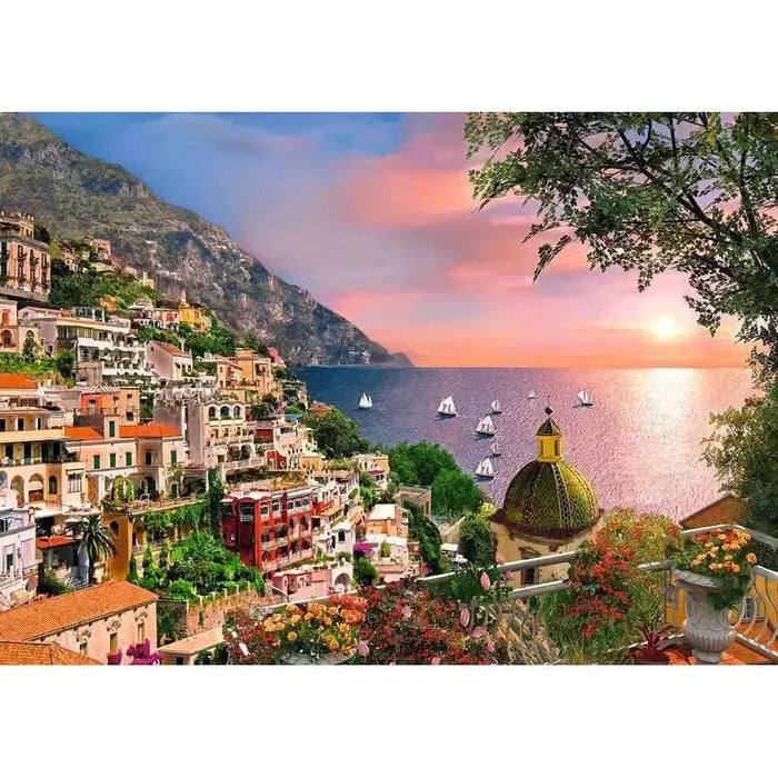Positano Italy 500 Large Piece Jigsaw Puzzle Ravensburger - for just $24.99! 
