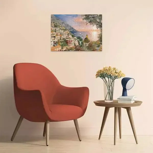 Positano Italy 500 Large Piece Jigsaw Puzzle Ravensburger - for just $24.99! 