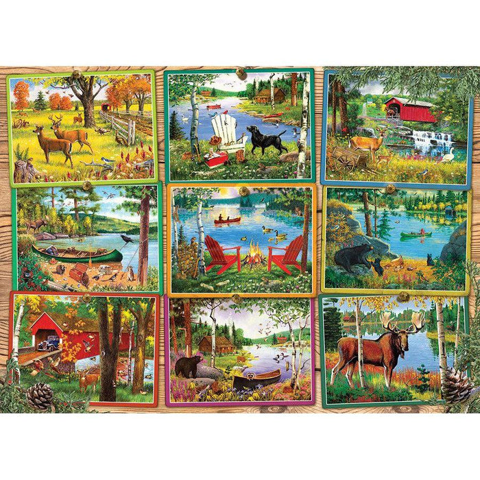 Postcards from Lake Country 1000 Piece Jigsaw Puzzle Cobble Hill - for just $19.99! 