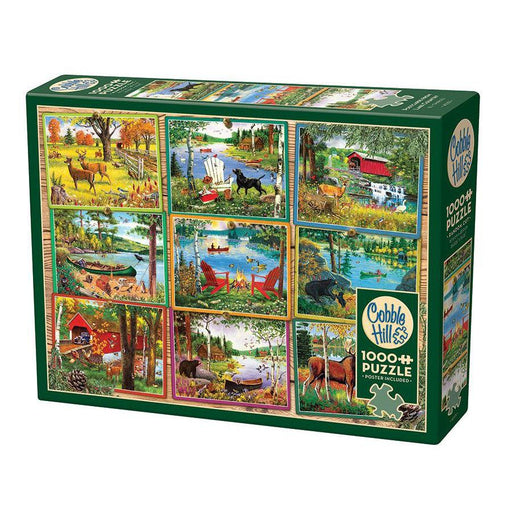 Postcards from Lake Country 1000 Piece Jigsaw Puzzle Cobble Hill - for just $19.99! 