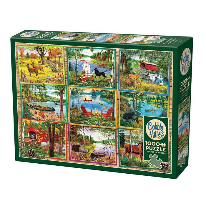 Postcards from Lake Country 1000 Piece Jigsaw Puzzle Cobble Hill - for just $19.99! 