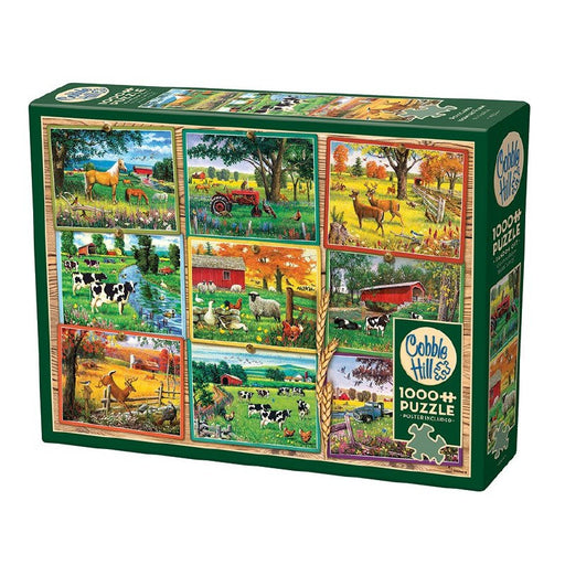 Postcards from the Farm 1000 Piece Jigsaw Puzzle Cobble Hill - for just $19.99! 