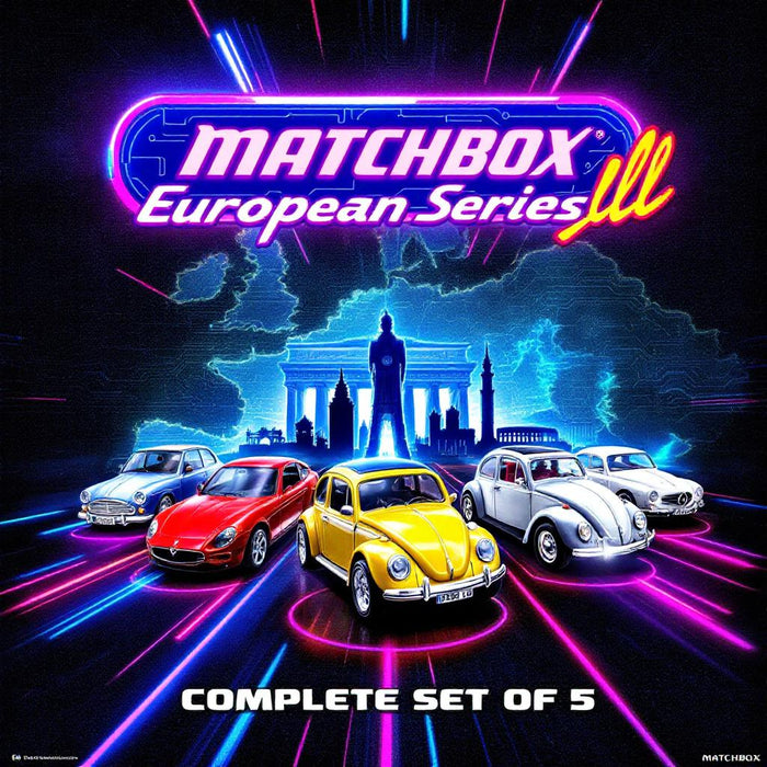 Matchbox European Series ll - Complete Set of 5 - for just $9.99! 