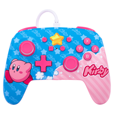PowerA - Enhanced Wired Controller for Nintendo Switch - Kirby - Premium Video Game Accessories - Just $21.99! Shop now at Retro Gaming of Denver