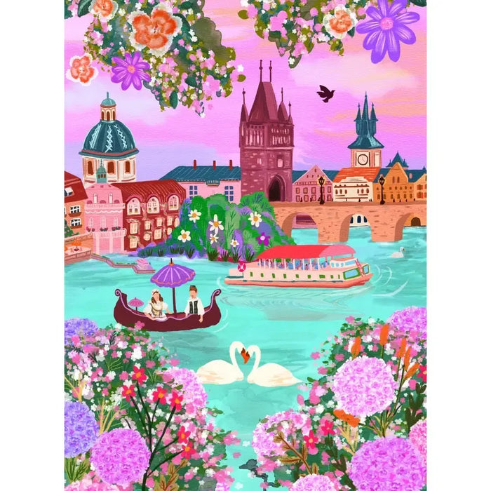 Prague 1000 Piece Jigsaw Puzzle Puzzledly - for just $24.99! 
