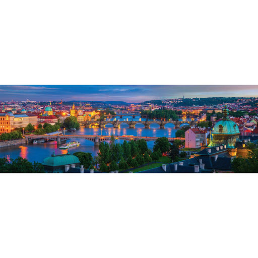 Prague, Czech Republic 1000 Piece Panoramic Jigsaw Puzzle Eurographics - for just $19.99! 