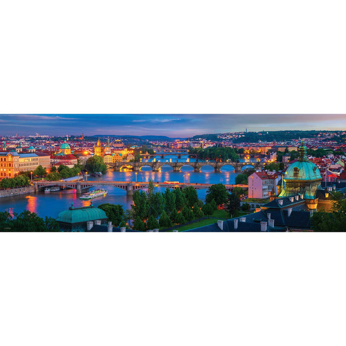 Prague, Czech Republic 1000 Piece Panoramic Jigsaw Puzzle Eurographics - for just $19.99! 