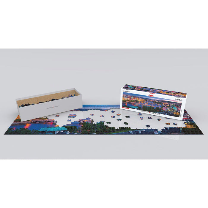 Prague, Czech Republic 1000 Piece Panoramic Jigsaw Puzzle Eurographics - for just $19.99! 