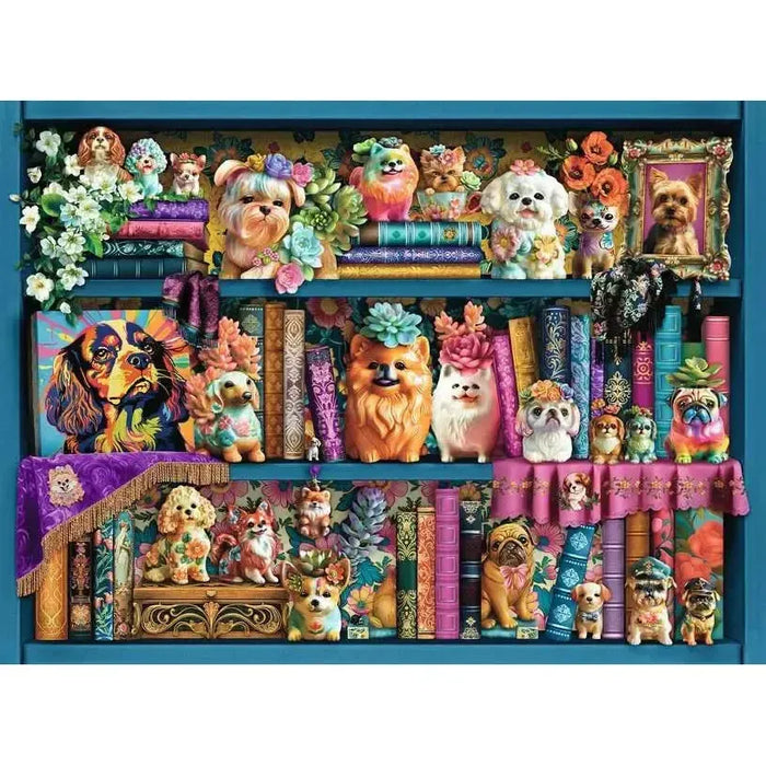 Precious Porcelain Pups 500 Piece Jigsaw Puzzle Ravensburger - for just $19.99! 