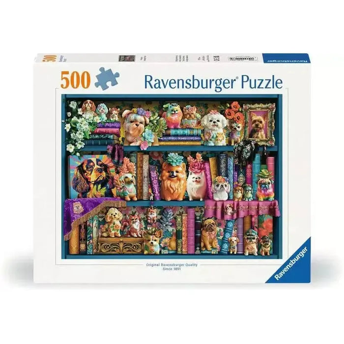 Precious Porcelain Pups 500 Piece Jigsaw Puzzle Ravensburger - for just $19.99! 