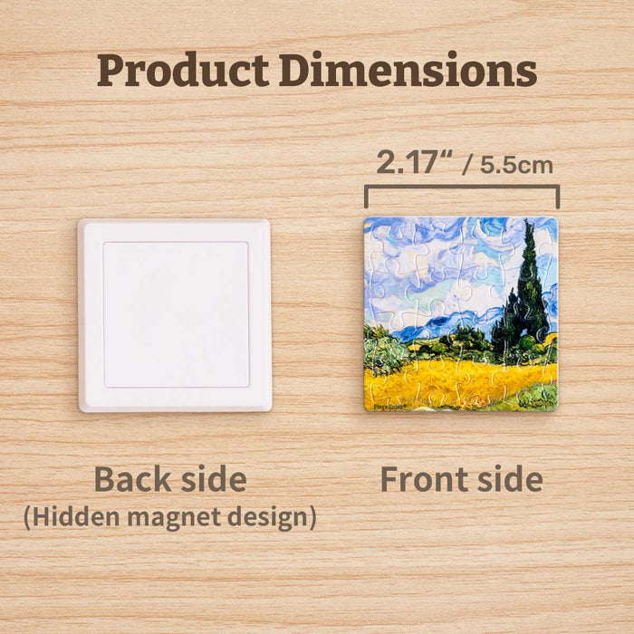 Precious Stones Tile Magnet Set 128 Piece 3D Plastic Jigsaw Puzzle PieceRelax - for just $24.99! 