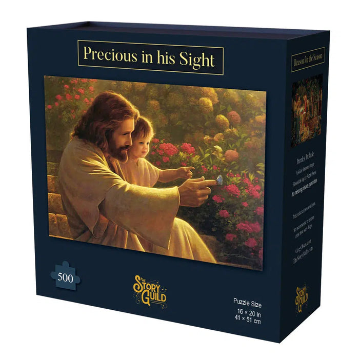 Precious in His Sight 500 Piece Jigsaw Puzzle Story Guild - for just $19.99! 