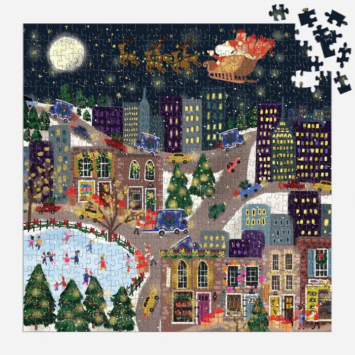 Presentville 500 Piece Jigsaw Puzzle Galison - for just $17.99! 