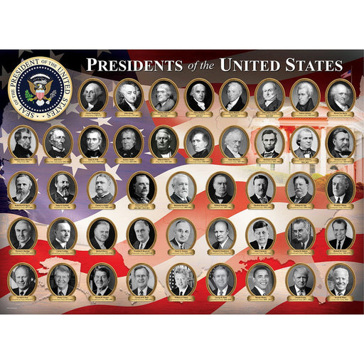Presidents of the United States 1000 Piece Jigsaw Puzzle Eurographics - for just $19.99! 