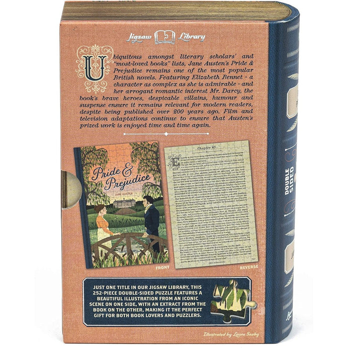 Pride & Prejudice Double-Sided 252 Piece Jigsaw Puzzle Professor Puzzle - for just $12.99! 